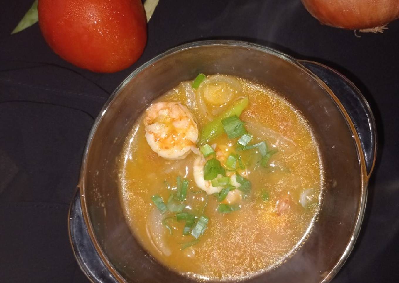Udang Kuah Pedas