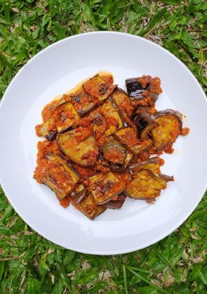 Foto resep Terong Bakar Balado ❤️