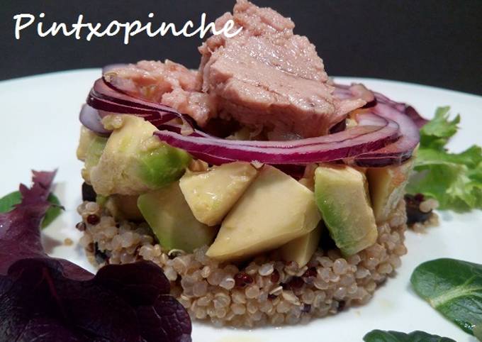 Ensalada de Quinoa con Aguacate Receta de Paqui Luna Berlanga- Cookpad