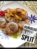 Buñuelos de Banana Split