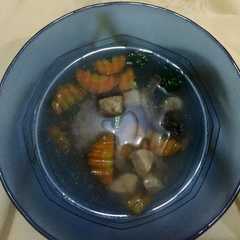 Sup Ayam dengan Kacang Merah & Wortel-レシピのメイン写真