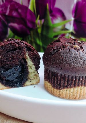 Hình của món Muffin không cần bơ.