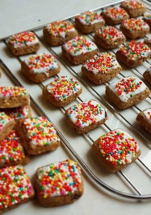 Foto resep Coffee Gallette Cookies