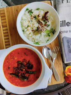 A picture of Dhaba Style Dal.