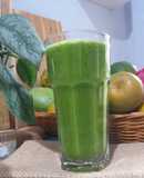 30. Green Smoothie-Kale, Mentimun dan Nanas-