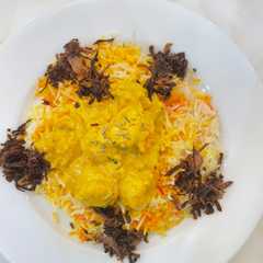 روبيان بالكريمه والزعفران 🍤-レシピのメイン写真