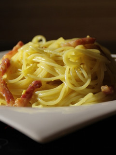 Una foto de Espaguetti a la carbonara