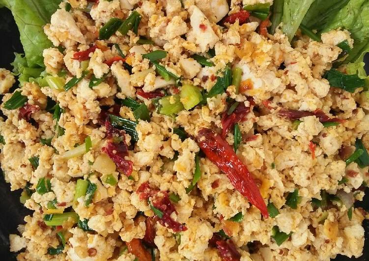 Orak Arik Tahu Telur