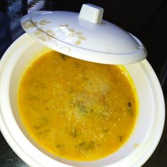 A picture of Sambhar.