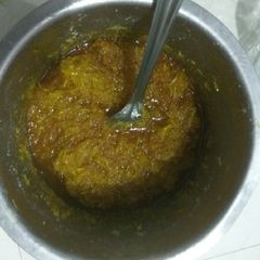 A picture of Keri khaman(ગળ્યું ખમણ).