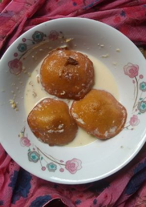 তেলের পিঠা দুধ মালাই রেসিপির প্রধান ছবি