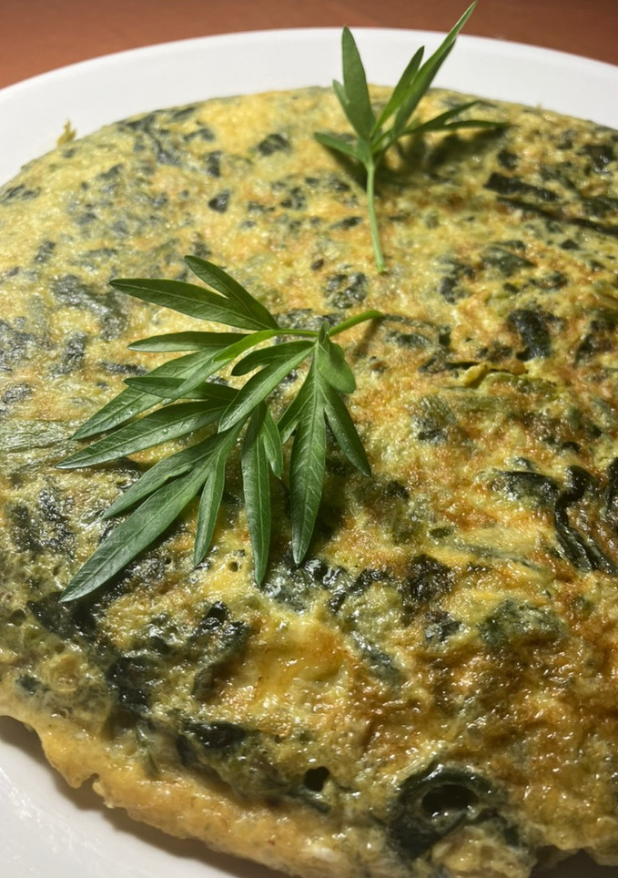 Una foto de Tortilla de espinacas (al estilo griego)