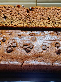 Una foto de Budín de chocolate sin huevos y sin manteca