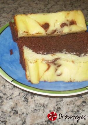 Φωτογραφία της συνταγής Σοκολατένιο cheesecake φούρνου