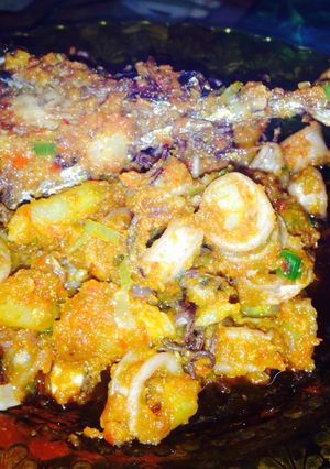 Foto resep Cumi tongkol asam pedas manis
