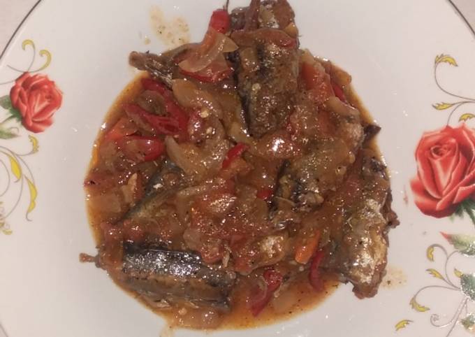 Ikan cue' saus sarden