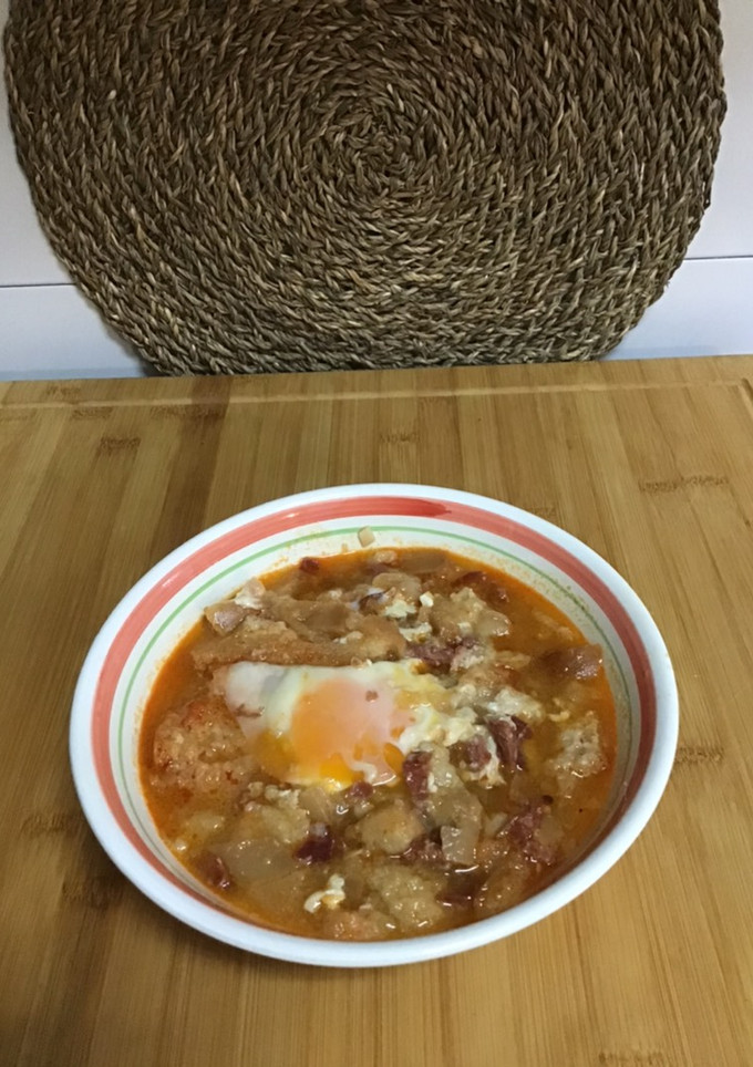 Una foto de Sopas de ajo