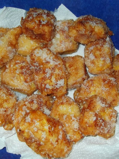 Una foto de Leche frita de turrón