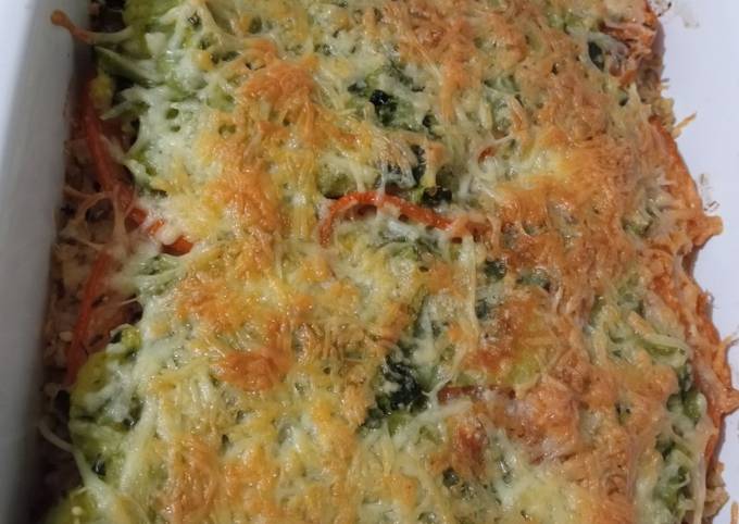 Gratin de boulgour a la provençale