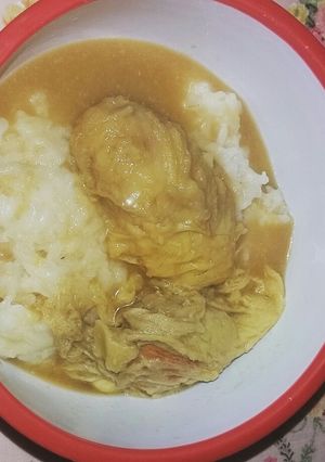 Foto resep Ketan kuah kolak duren