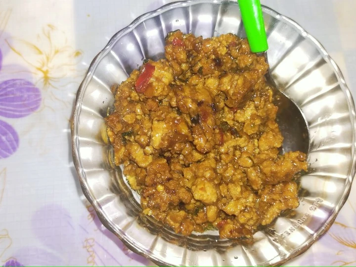 Cara Gampang Membikin Resep Tempe Ayam Isian bakpao yang Sempurna Anti Ribet, Mantap