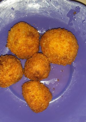 Foto resep Bola bola pisang isi