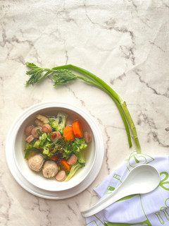 Foto resep Sop Bakso Sosis Brokoli