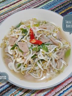 Foto resep Tauge Tumis Bakso Sapi