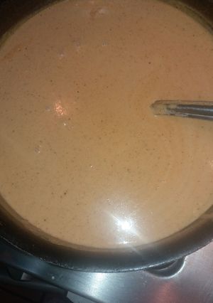 Una foto de Salsa de cacahuate
