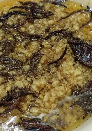 A picture of Tarka Daal mash.