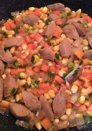 Foto resep Tumis Sayur Bakso Berkuah