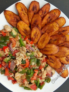 A picture of Vegetable scrambled eggs.