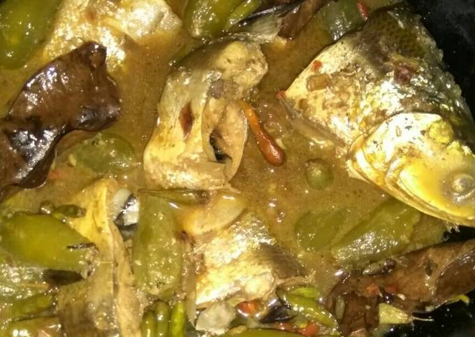 Sayur asam pedas manis ikan bandeng