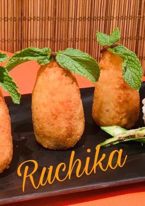 A picture of Arancini.