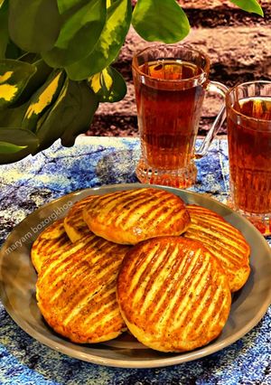 عکسی از دستور کلوچه سیب