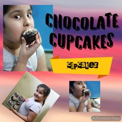 Chocolate cupcakes A picture of Chocolate cupcakes.