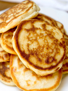 Una foto de Tortitas de plátano