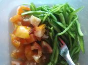 Una foto de guarniciones para carnes