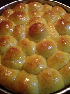 Foto resep Roti sobek labu kuning