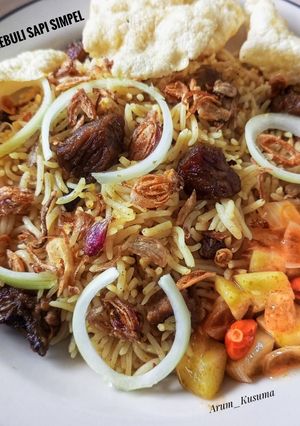 Foto resep Nasi Kebuli Sapi Simpel