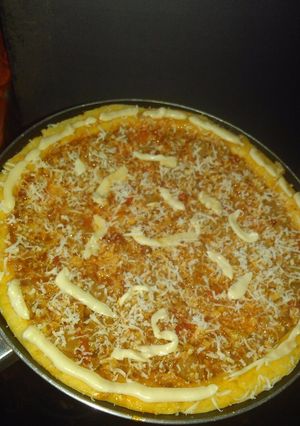 Foto resep Pizza chicken chesse teplon