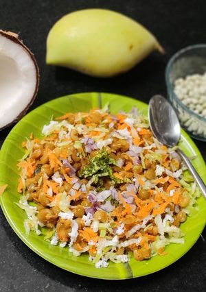 தேங்காய்,மாங்காய், பட்டாணி பீச் சுண்டல் (Beach Sundal) செய்முறை முக்கிய புகைப்படம்