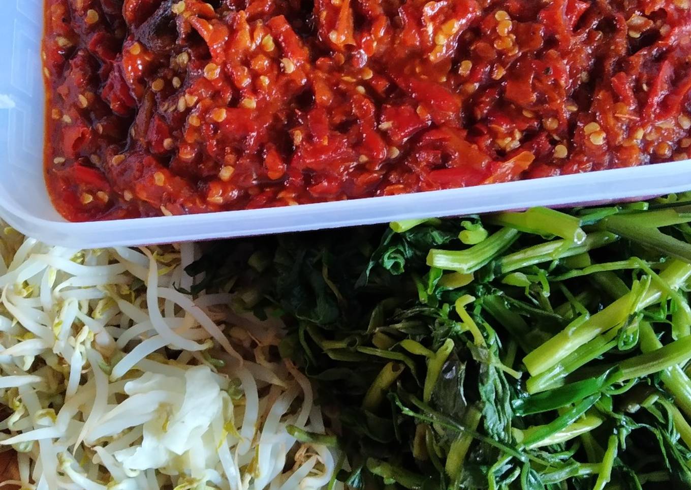 Pecel Sayur Sambal Asem