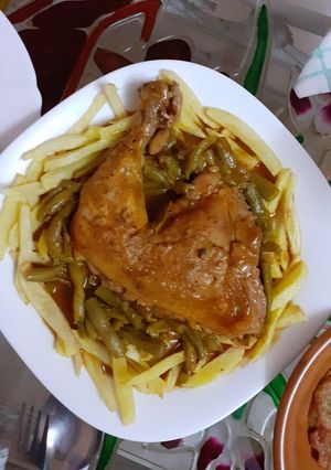 صورة لوصفة لوبيا ماشطو
