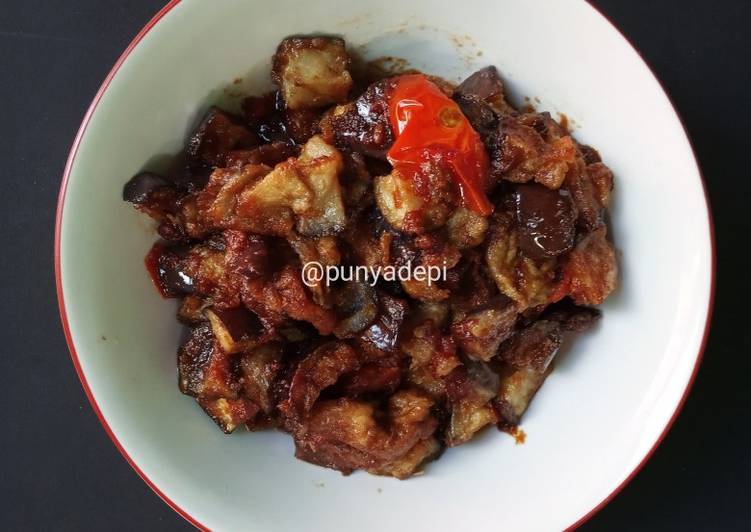 Oseng Terong Balut Telur