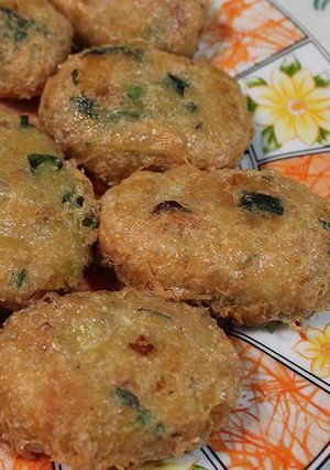 Foto resep Perkedel kentang pedas