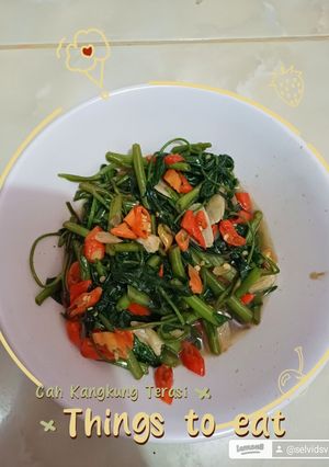 Foto resep Cah Kangkung Terasi / Tumis Kangkung Simpel / Kale