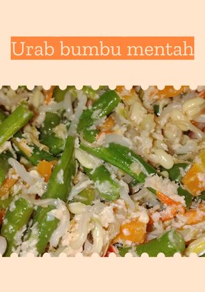 Foto resep Urab Bumbu mentah