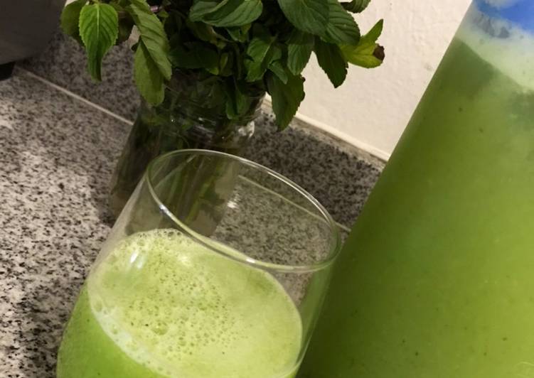 Aguas!! Ahora de pepino, Limón y hierbabuena
