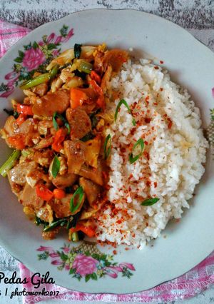 Foto resep Nasi Pedas Gila